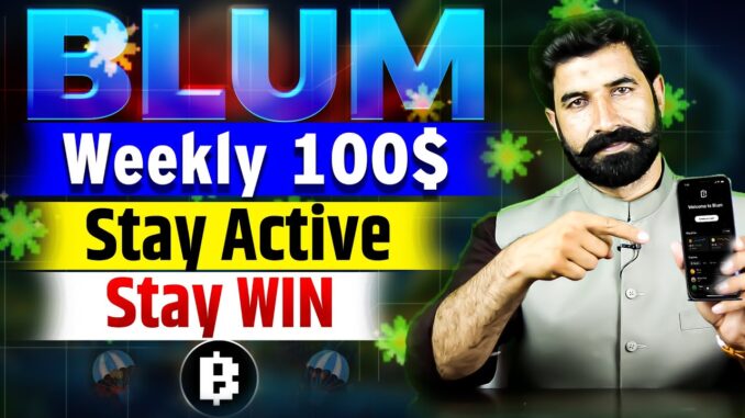 Blum Weekly Reward | How to Win Reward | Blum Airdrop | Blum Coin | Crypto Mining News | Albarizon