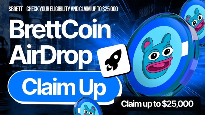 Brett Coin | Crypto Airdrop Guide - Claim $25,000 Brett