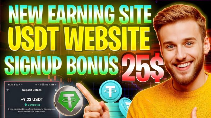 Usdt Mining Free Mining Site || Earn Free Usdt Without Investment || New Usdt Mining Site 2024