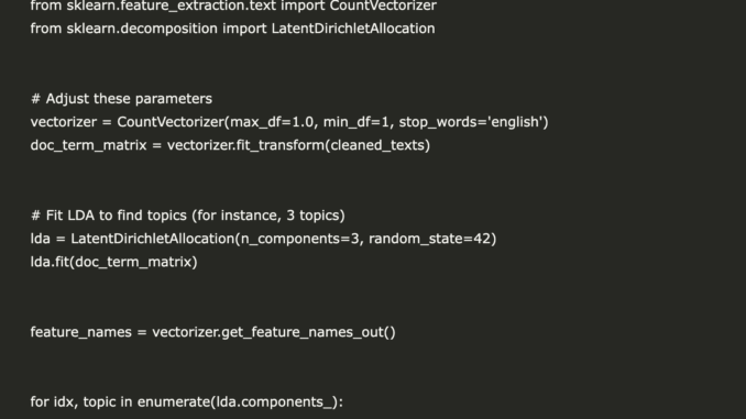 A Step by Step Guide to Build a Trend Finder A Step by Step Guide to Build a Trend Finder Tool with Python: Web Scraping, NLP (Sentiment Analysis & Topic Modeling), and Word Cloud Visualization