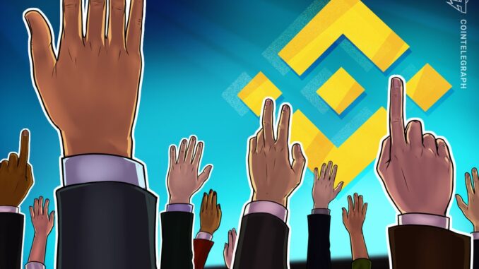 Binance announces community voting mechanism for token listings
