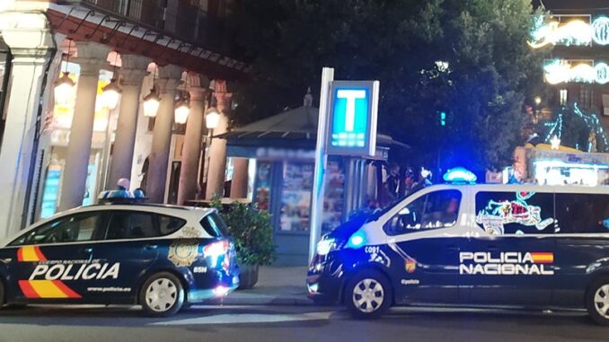 National Police Corp vehicles in Spain