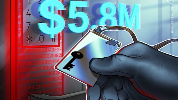 Solana's Loopscale pauses lending after $5.8M hack Solana's Loopscale pauses lending after $5.8M hack