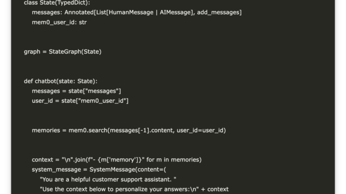 A Coding Guide to Unlock mem0 Memory for Anthropic Claude Bot: Enabling Context-Rich Conversations