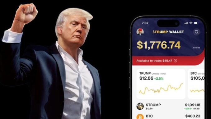 New domain hints that Trump is launching a crypto wallet and trading app