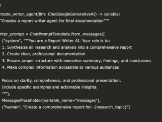 Building a Multi-Agent AI Research Team with LangGraph and Gemini for Automated Reporting