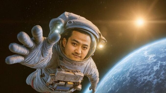 Justin Sun set to travel to space years after winning Blue Origin’s first seat