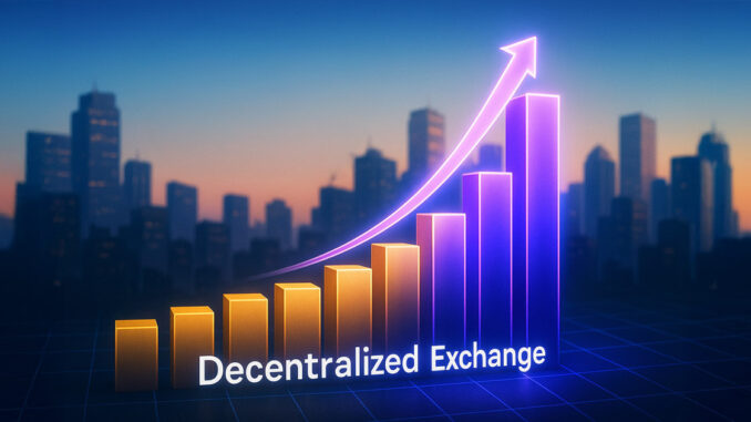Decentralized exchanges record $1.1 trillion in trading volume as perpetuals drive historic trading month