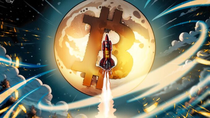 Bitcoin hits all-time high as ETFs drive price despite treasury Bitcoin hits all-time high as ETFs drive price despite treasury buys