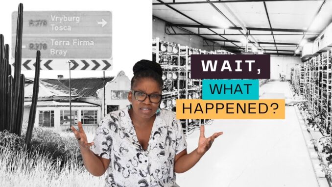 Wait What Happened? |  Episode 8 | Illegal Crypto Mining, Illicit Liquor in Vryburg | Tribe Ox Media