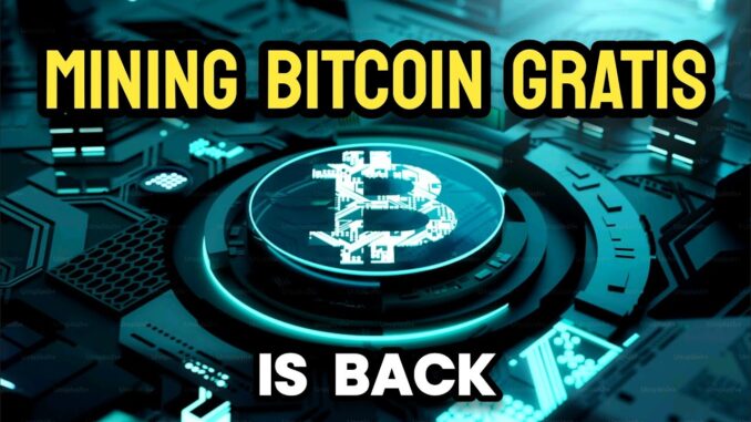 📌 ADA LAGI‼️ TUTORIAL CARA MINING BITCOIN GRATIS KEMBALI‼️