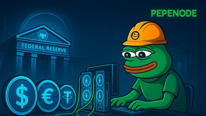 Fed Confirms GENIUS Stablecoin Rules as PEPENODE Draws Increased Attention.