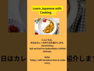 How to Make Japanese Curry#japanese #listening #nihongo#ai #beginners