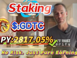 🧠 Solana staking for beginners — real GDTC mining with stable 2817.05% APY returns!