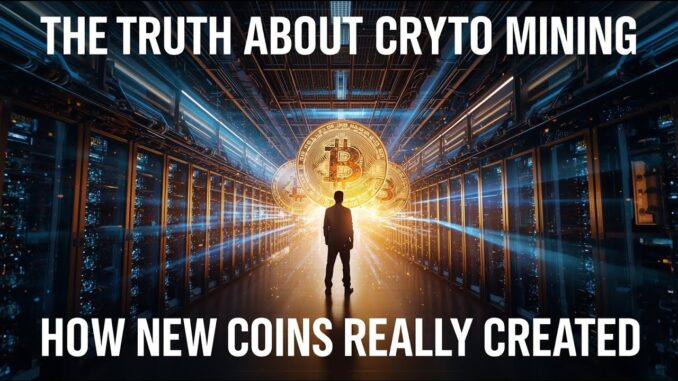 The Truth About Crypto Mining ⛏️⚡ How New Coins Are Really Made || #crypto #mining @ryankawooya