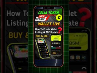 Celia Mining App New Update | Wallet Kaise Banaye? | Celia Token #shorts  #Tecnicalfact 