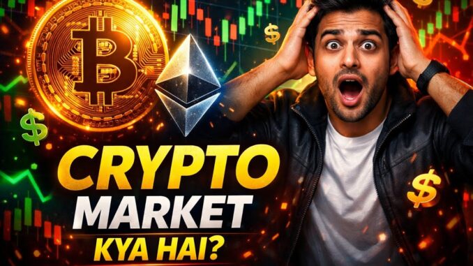 🔥Crypto Market Kya Hota Hai? | Beginner Guide in Hindi
