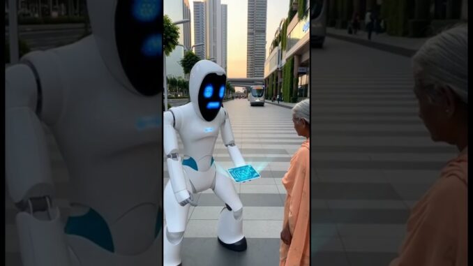 India Ab Badal Raha Hai! Robot Guide & Smart Cities 🚀