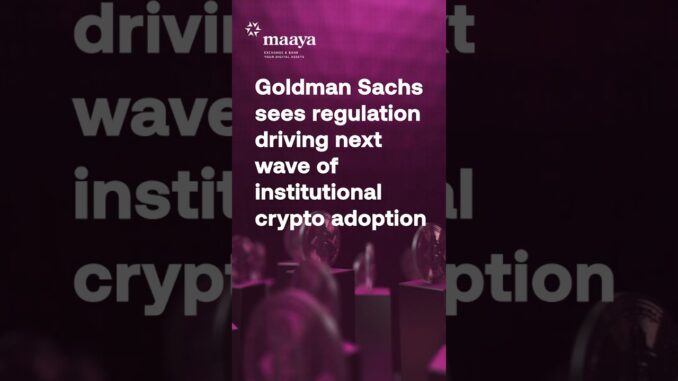 #digimaaya #goldmansachs #fintech #crypto #news #bitcoin #web3 Visit us at 👉 www.digimaaya.com