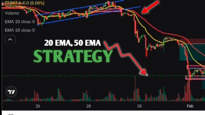 Best Crypto Trading For Beginners | 20,50 EMA ( Must Watch )
