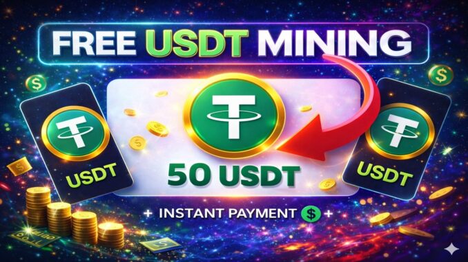 🔥 Free USDT Mining Site 2026 | New Legit USDT Mining Platform | Earn USDT Daily 💰