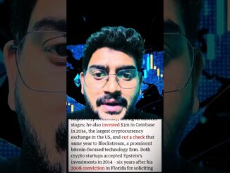 Jeffrey Epstein और Crypto का कनेक्शन | के Coinbase, Bitcoin और MIT का सच | #crypto  #shorts
