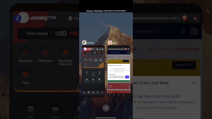 Make Your Own Mining Website With Admin Panel #miningwebsite #investmentwebsite