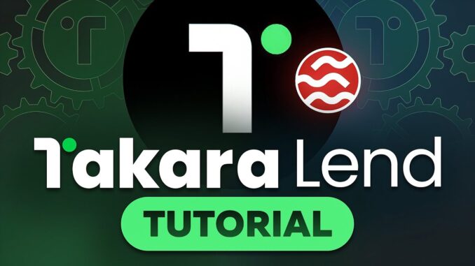 Takara Lend Tutorial [Sei Network Lending Guide]