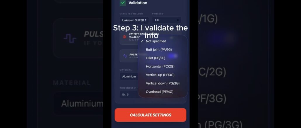 This is how WeldMaster AI works 👆 #diy #workshop #maker  #welding #beginner #weldmasterai