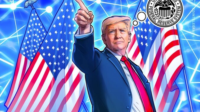 Trump's Fed Nomination ‘Mixed’ Signal Bitcoin, US Liquidity: Economist