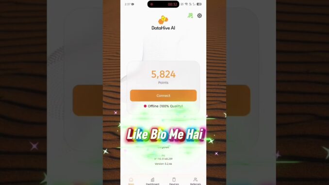 1 Click Se Mining Start DetaHive App Full Guide #DetaHive #MiningApp #OnlineEarning #CryptoMining