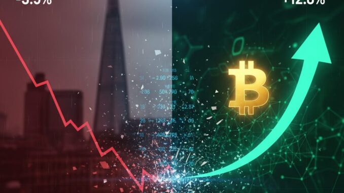 Bitcoin Decouples from Sinking FTSE 100 as Gilt Yields Surge