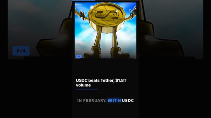Crypto News - March 7th : #USDC Dominance