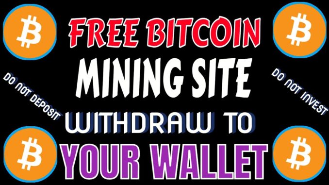 Free Bitcoin Mining Website 2026 | Earn BTC Without Investment (100% Free)