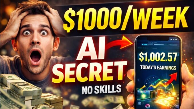 I Made $1,000/Week Using AI (Beginner Friendly Method) 💰