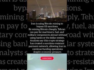 “Iran’s Secret Bitcoin Trick: How Tehran Funds War Without Dollars”!#shorts #shortsfeed #news