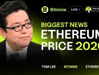 LIVE: Tom Lee on BitMine Makes Massive Ethereum Move! This Speech Is a Game Changer for ETH Holders!
