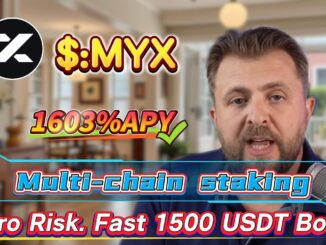 No-Risk MYX Staking: Achieve 1602.99% Annual Yield Easily! The Simplest Mining Guide