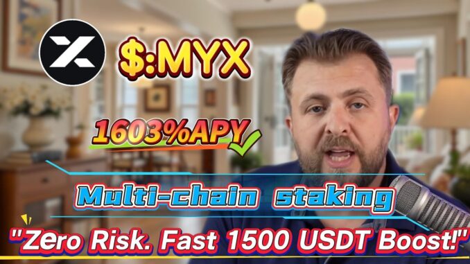 No-Risk MYX Staking: Achieve 1602.99% Annual Yield Easily! The Simplest Mining Guide