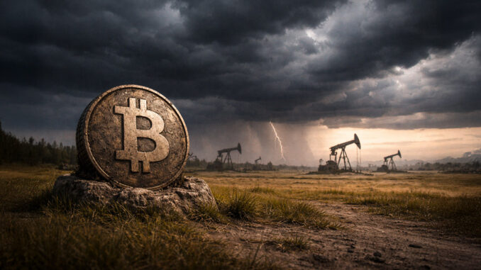 Oil shock could send Bitcoin down 45% if price surge forces Fed to delay cuts