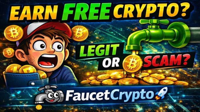 Stop Wasting Money! Get FREE Crypto Every Day with FaucetCrypto