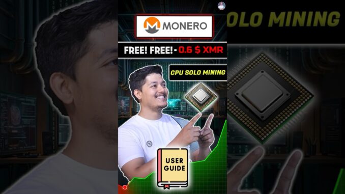 0.6 ￼XMR Rewards On SOLO CPU Mining ⛏️ - Monero Solo Mining Guide 🤑 #moneromining #cpumining