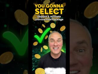 How to Deposit and Activate Your Unimine Pool Mining Package