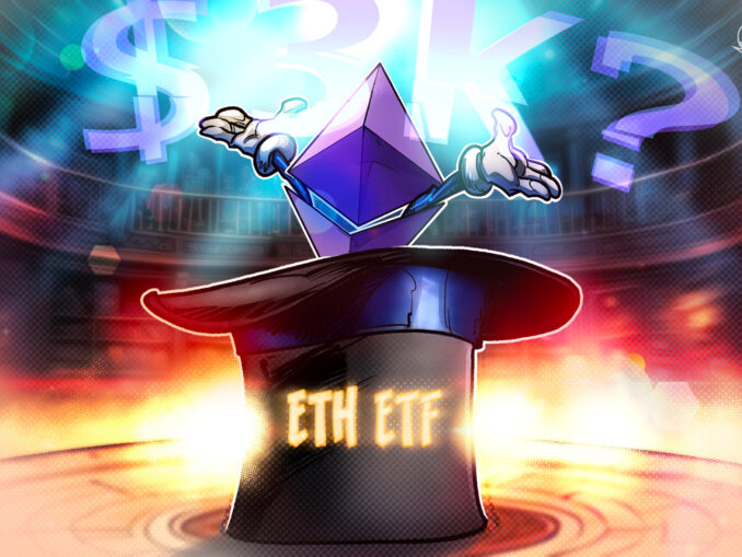 $3,000 Ether Depends On More Than Just Strong Spot ETH ETF Inflows