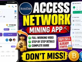 Access Network Mining App Full Tutorial 2026 | Step by Step Guide