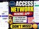 Access Network Mining App Full Tutorial 2026 | Step by Step Guide