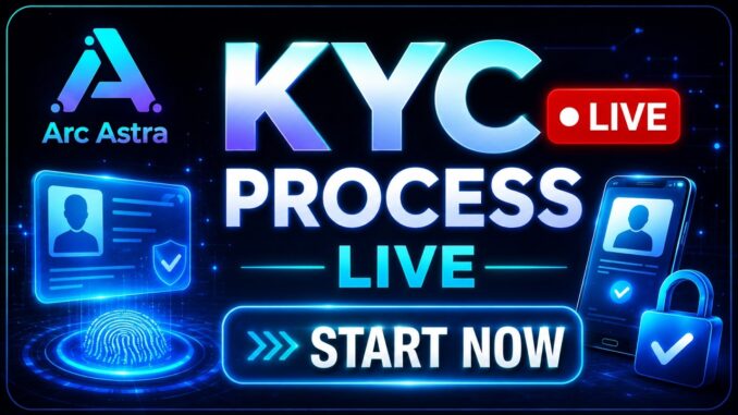 Arc Astra KYC Verification LIVE ✅ How To Complete KYC Process