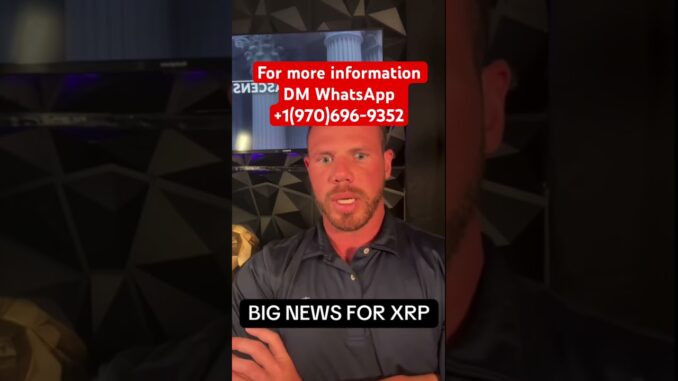 BIG NEWS FOR XRP 🚨 #ripple #canadalife #llc #uk #crypto #xrp #xrpcommmunity #cryptonews