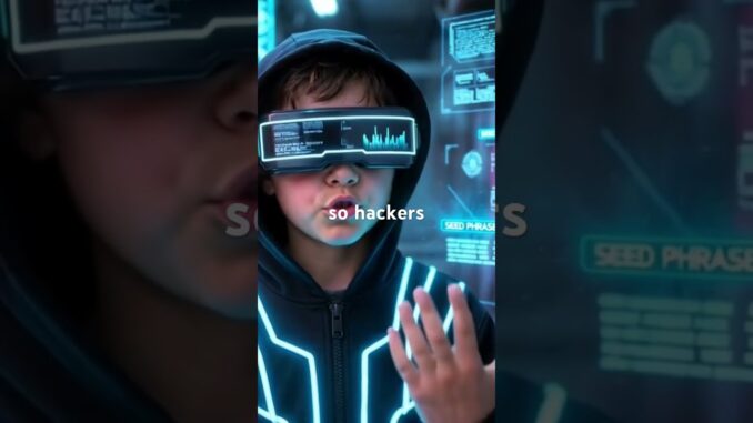 Cyberpunk Kid Explains Cold Storage 🧊💰 (Crypto for Beginners)