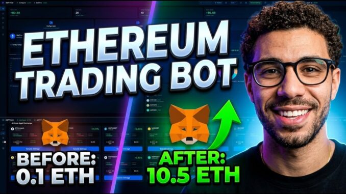 Ethereum Trading Bot | Crypto Arbitrage Bot | How to Trade Crypto Guide!